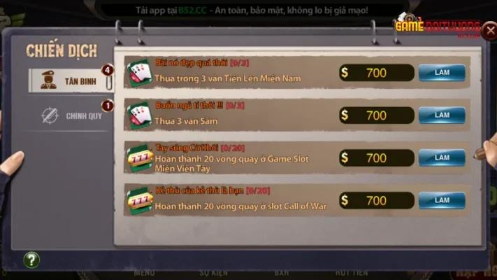 khuyen-mai-b52-cho-tan-thu-711x400-1 Các chương trình khuyến mãi B52 hấp dẫn dành cho tân binh mới nhập môn