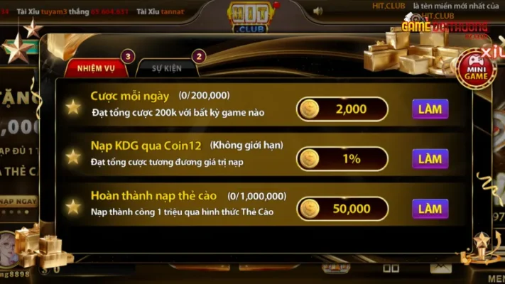 Top chương trình khuyến mãi hấp dẫn nhất tại Hit Club bạn không nên bỏ lỡ